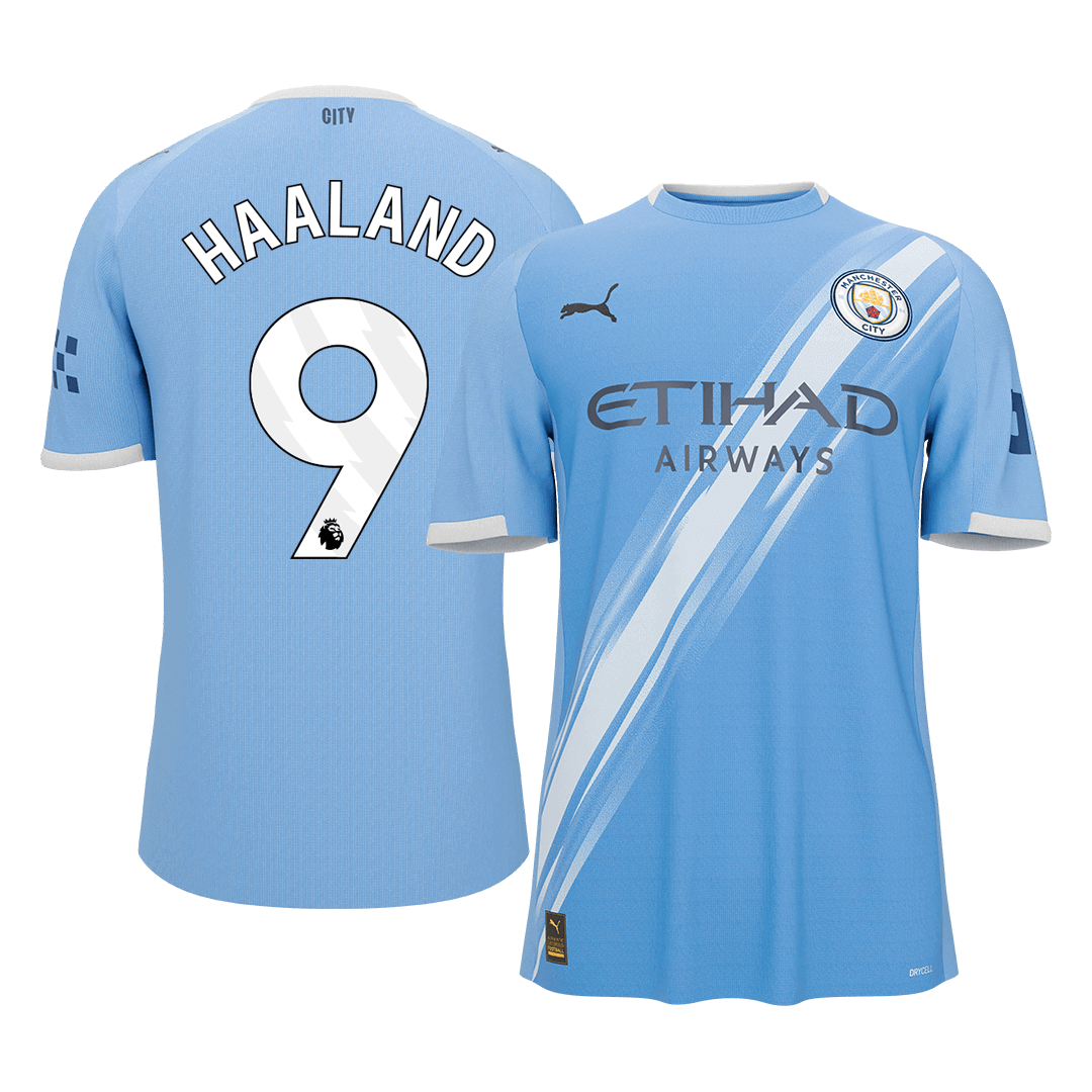 Manchester City 2025/26 Koti Pelipaita Miesten HAALAND #9 [PREMIUM]