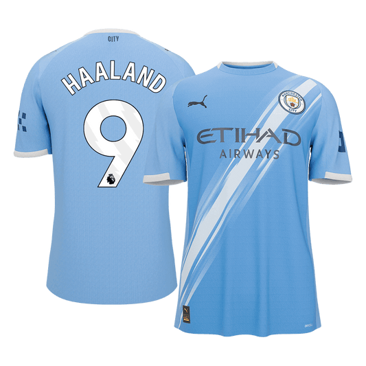 Manchester City 2025/26 Koti Pelipaita Miesten HAALAND #9 [PREMIUM]