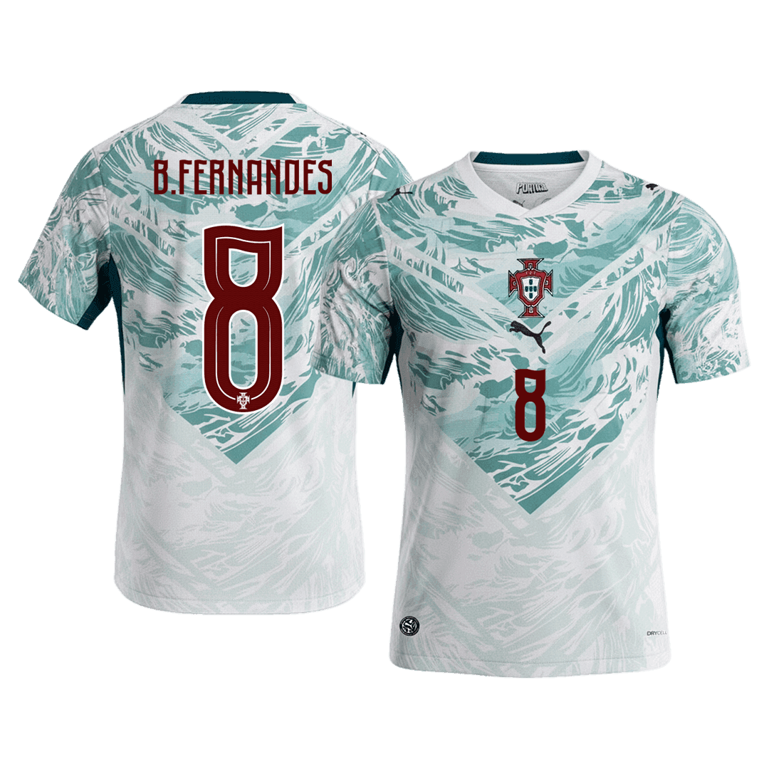 Portugal World Cup 2026 Vieras Pelipaita Miesten B.FERNANDES #8