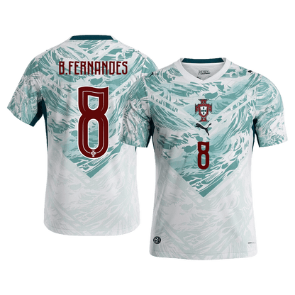 Portugal World Cup 2026 Vieras Pelipaita Miesten B.FERNANDES #8