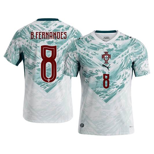 Portugal World Cup 2026 Vieras Pelipaita Miesten B.FERNANDES #8