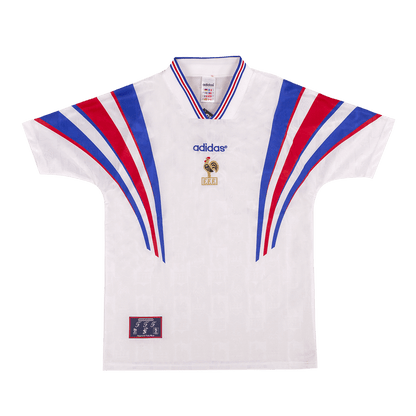 France 1996 Vieras Retro-pelipaita Miesten