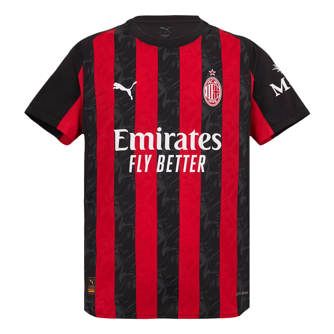 AC Milan 2025/26 Koti Pelipaita (Player Version) Miesten