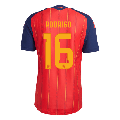 Spain World Cup 2026 Koti Pelipaita (Player Version) Miesten RODRIGO #16