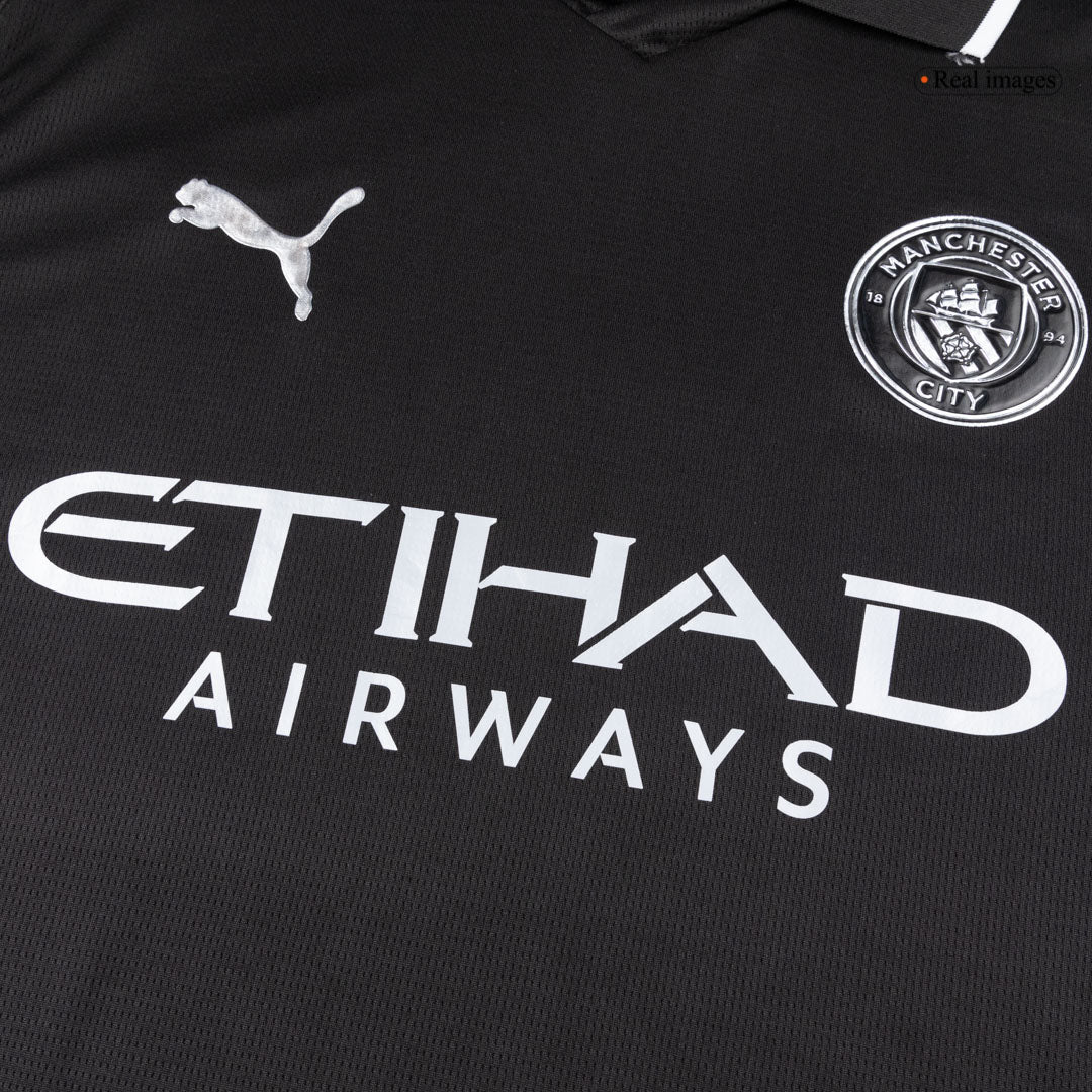 Manchester City 2025/26 Vieras Pitkähihainen pelipaita Miesten