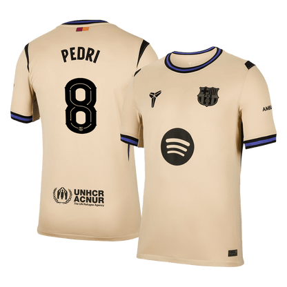 Barcelona 2025/26 UCL Vieras Pelipaita Miesten PEDRI #8