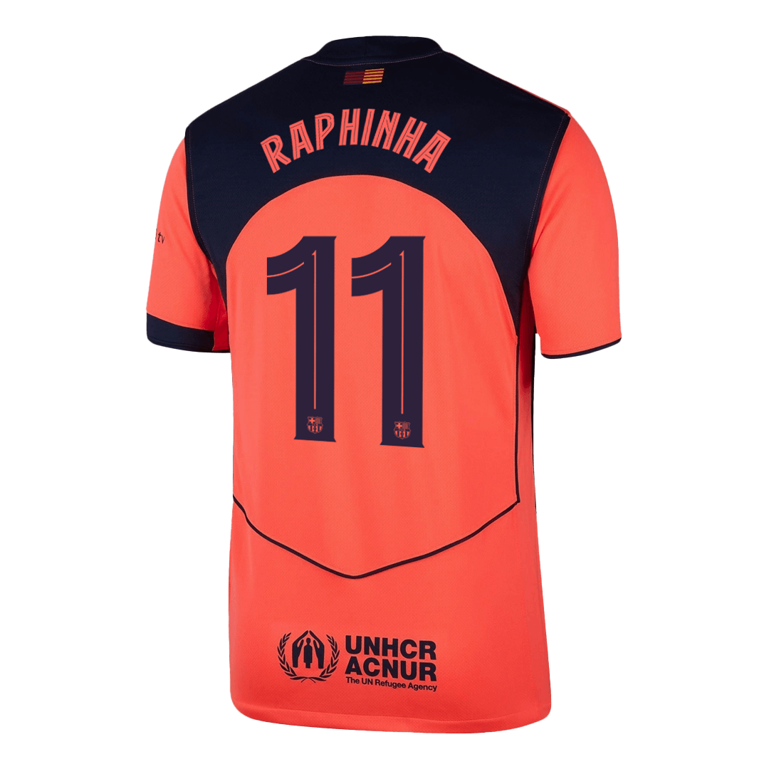 Barcelona 2025/26 UCL Kolmas Pelipaita Miesten RAPHINHA #11