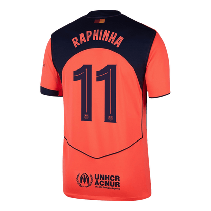 Barcelona 2025/26 UCL Kolmas Pelipaita Miesten RAPHINHA #11