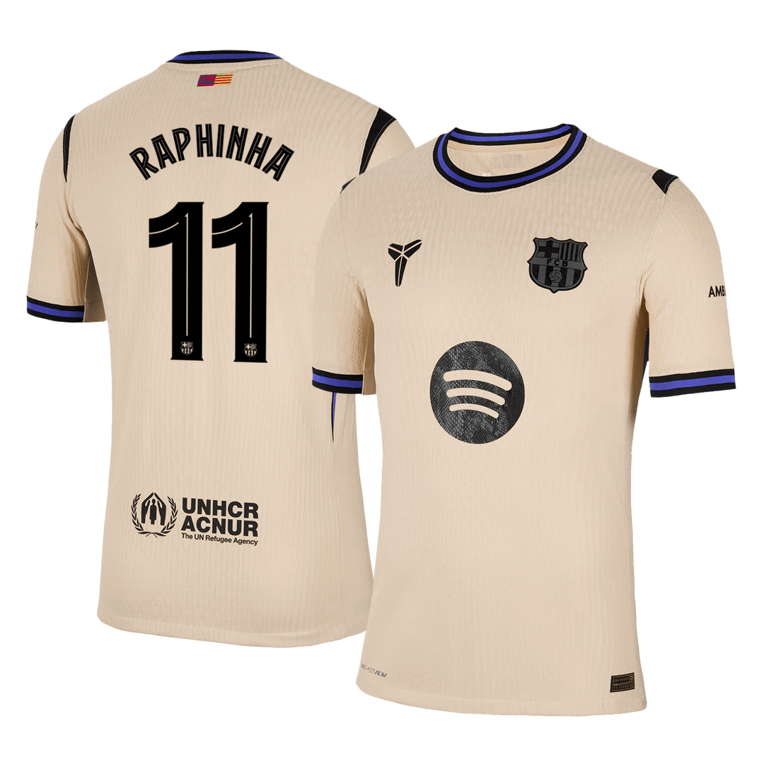 Barcelona 2025/26 UCL Vieras Pelipaita (Player Version) Miesten RAPHINHA #11