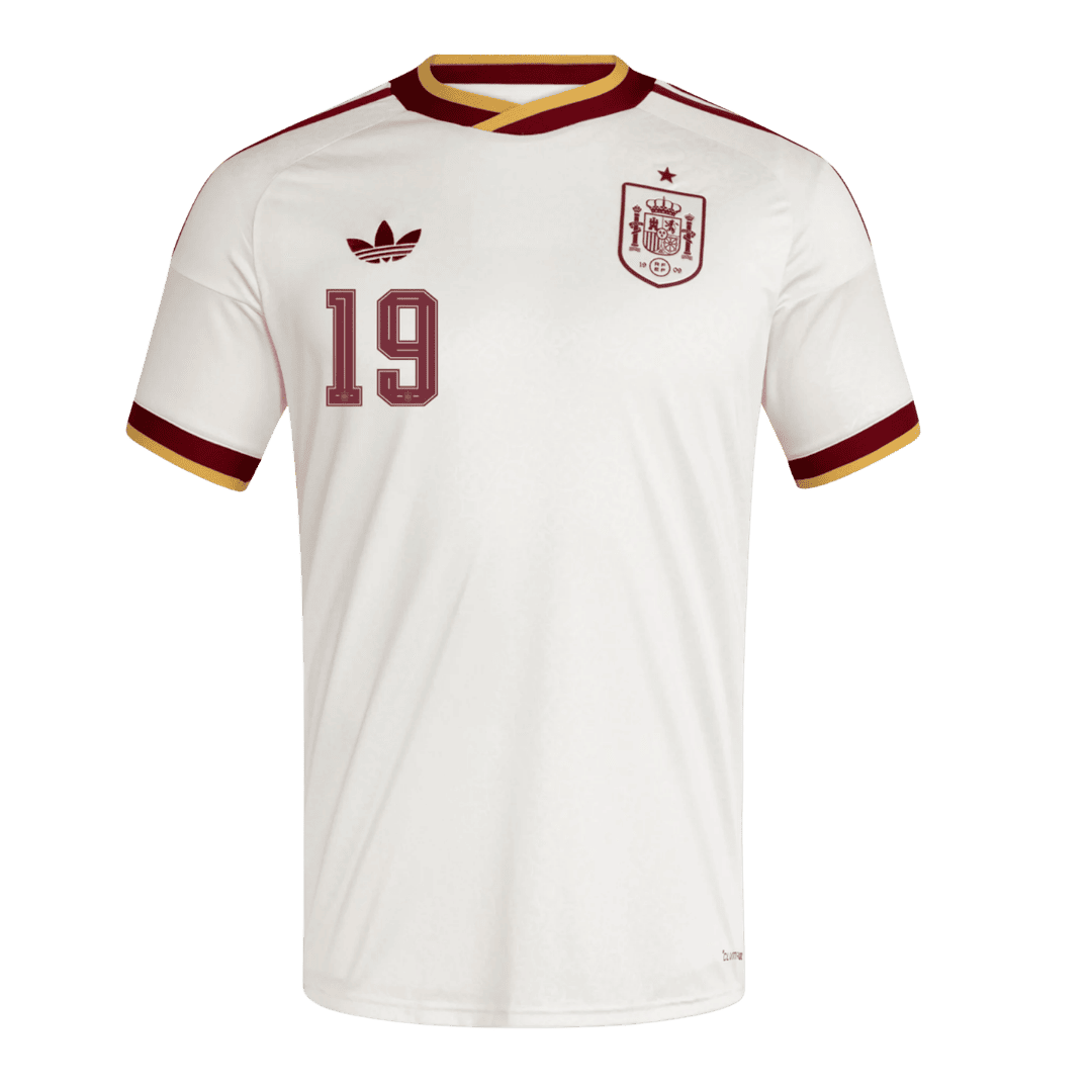 Spain World Cup 2026 Vieras Pelipaita Miesten LAMINE YAMAL #19