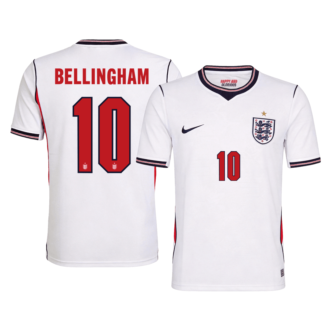 England World Cup 2026 Koti Pelipaita Miesten BELLINGHAM #10