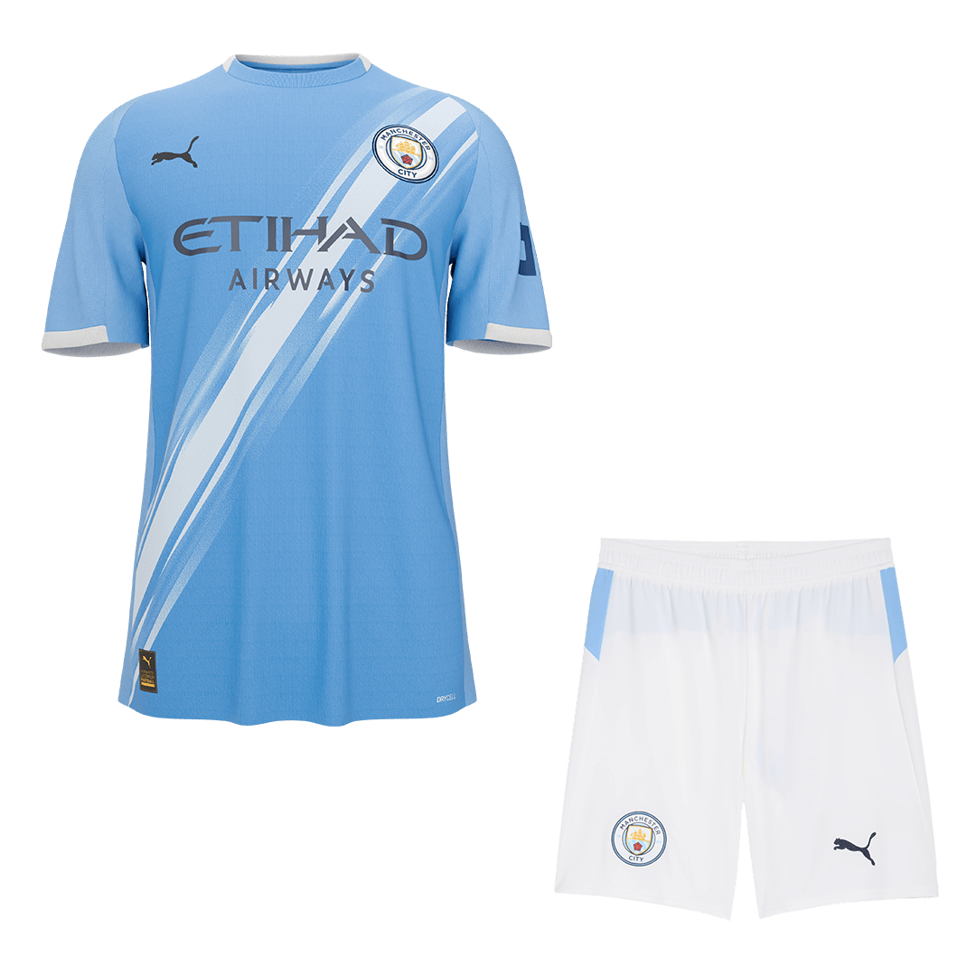 Manchester City 2025/26 Koti Pelipaitasetti Miesten [PREMIUM]