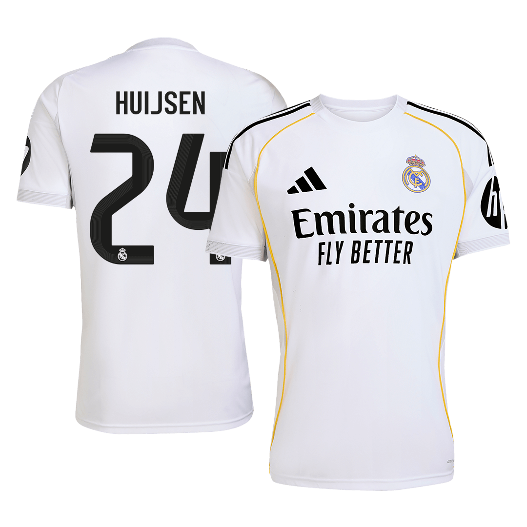 Real Madrid 2025/26 Koti Pelipaita Miesten HUIJSEN #24