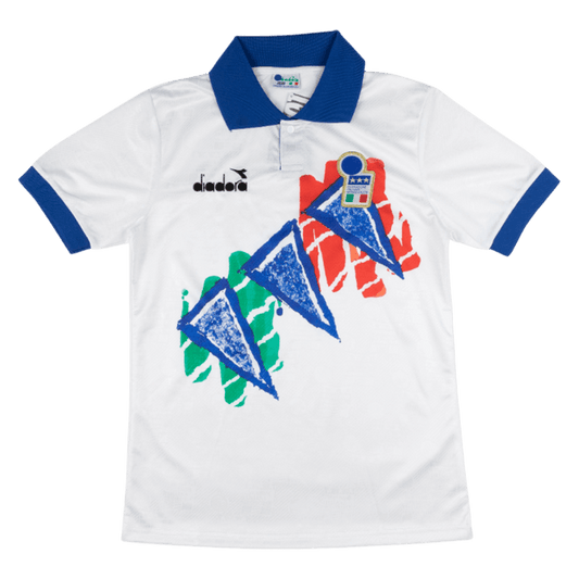 Italy 1994 Ottelua edeltävä Retro-pelipaita Miesten
