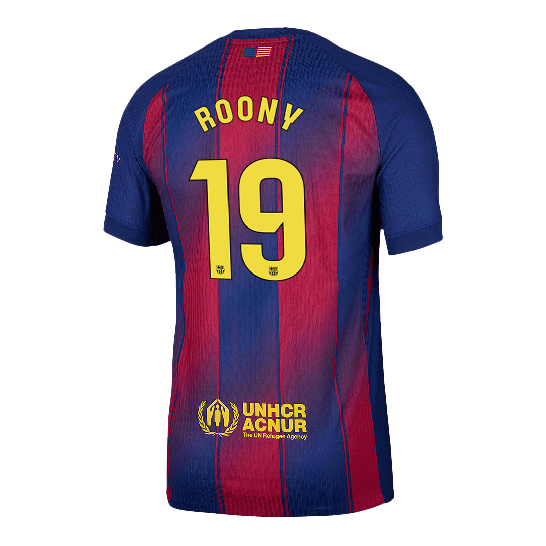 Barcelona 2025/26 Koti Pelipaita (Player Version) Miesten ROONY #19