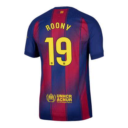 Barcelona 2025/26 Koti Pelipaita (Player Version) Miesten ROONY #19