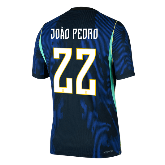 Brazil World Cup 2026 Vieras Pelipaita (Player Version) Miesten JOÃO PEDRO #22