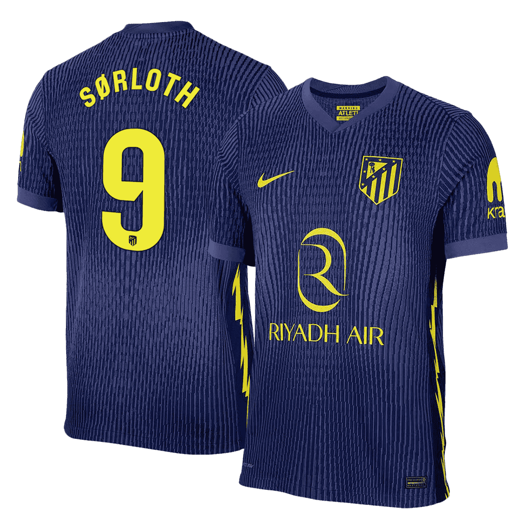 Atletico Madrid 2025/26 Vieras Pelipaita (Player Version) Miesten SØRLOTH #9