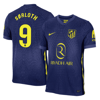 Atletico Madrid 2025/26 Vieras Pelipaita (Player Version) Miesten SØRLOTH #9