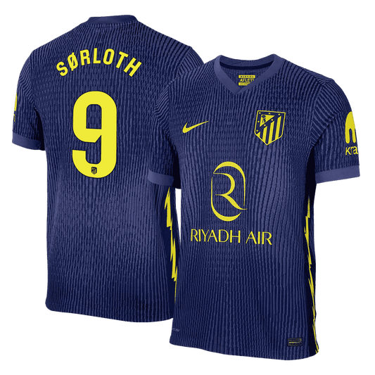 Atletico Madrid 2025/26 Vieras Pelipaita (Player Version) Miesten SØRLOTH #9