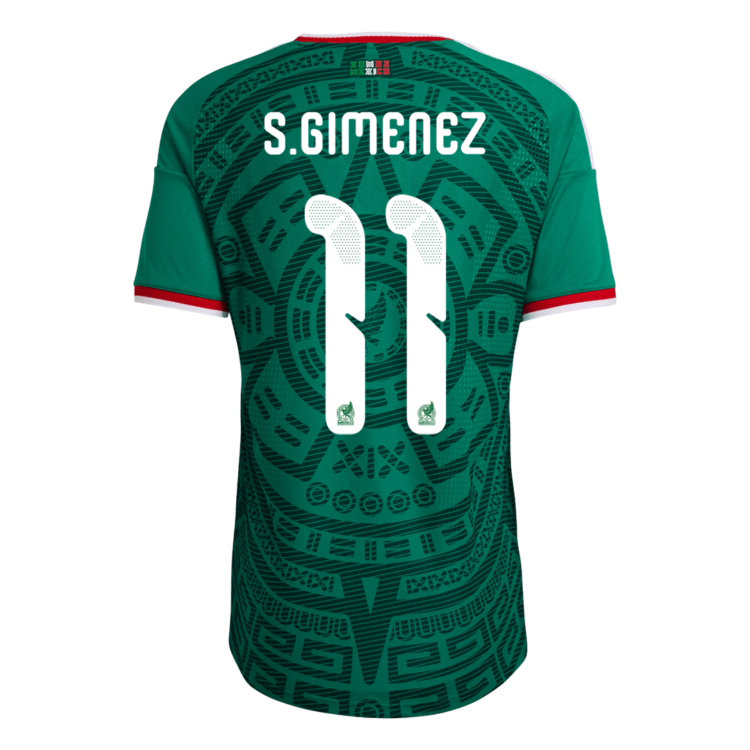 Mexico World Cup 2026 Koti Pelipaita (Player Version) Miesten S.GIMENEZ #11