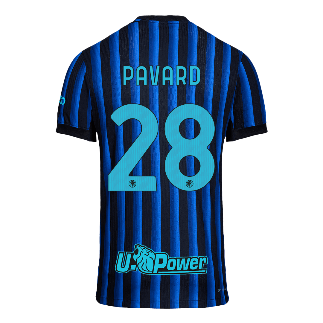 Inter Milan 2025/26 Koti Pelipaita (Player Version) Miesten PAVARD #28