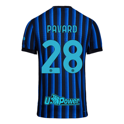 Inter Milan 2025/26 Koti Pelipaita (Player Version) Miesten PAVARD #28