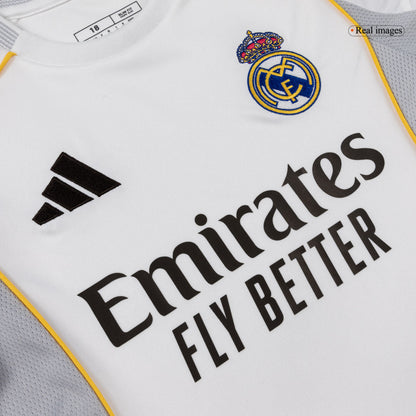 Real Madrid 2025/26 Koti Lasten täydellinen peliasu [PREMIUM]