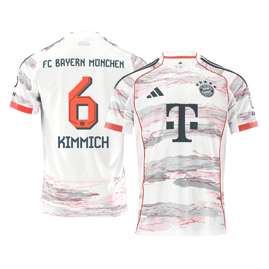 Bayern Munich 2025/26 Vieras Pelipaita Miesten KIMMICH #6
