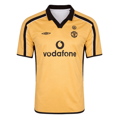 Manchester United 2001/02 Vieras Retro-pelipaita Miesten