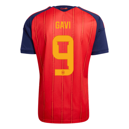 Spain World Cup 2026 Koti Pelipaita Miesten GAVI #9 [PREMIUM]