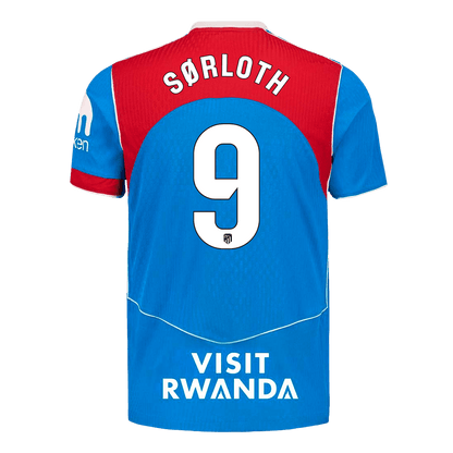 Atletico Madrid 2025/26 Kolmas Pelipaita (Player Version) Miesten SØRLOTH #9