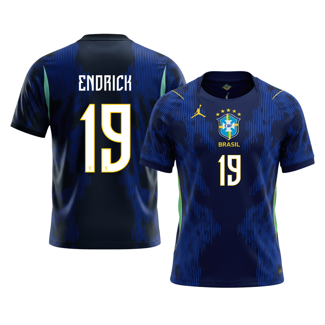 Brazil World Cup 2026 Vieras Pelipaita Miesten ENDRICK #19