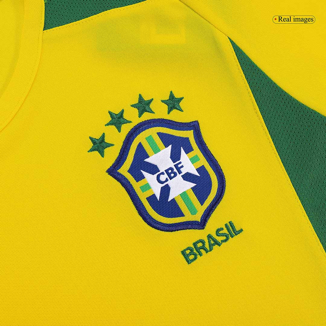 Brazil 2002/03 Koti Retro-pelipaita Miesten RONALDINHO #11