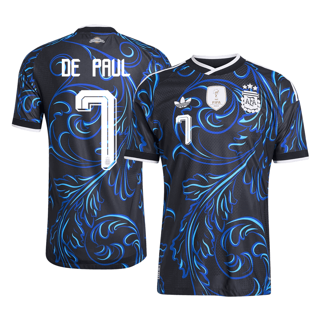 Argentina World Cup 2026 Vieras Pelipaita (Player Version) Miesten DE PAUL #7