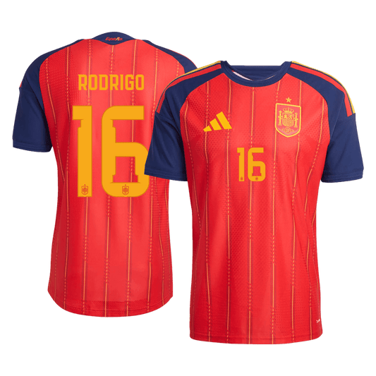 Spain World Cup 2026 Koti Pelipaita (Player Version) Miesten RODRIGO #16