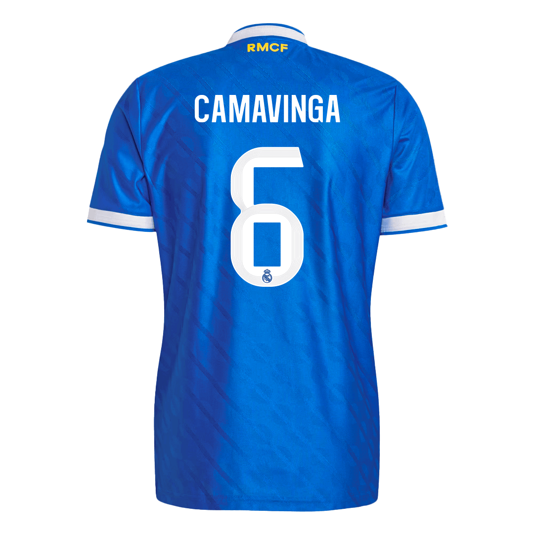 Real Madrid 2025/26 Kolmas Pelipaita (Player Version) Miesten CAMAVINGA #6