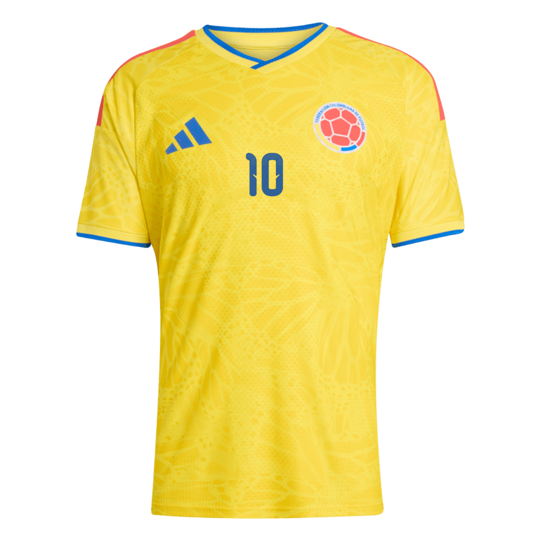 Colombia World Cup 2026 Koti Pelipaita (Player Version) Miesten JAMES #10