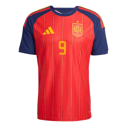 Spain World Cup 2026 Koti Pelipaita (Player Version) Miesten GAVI	 #9
