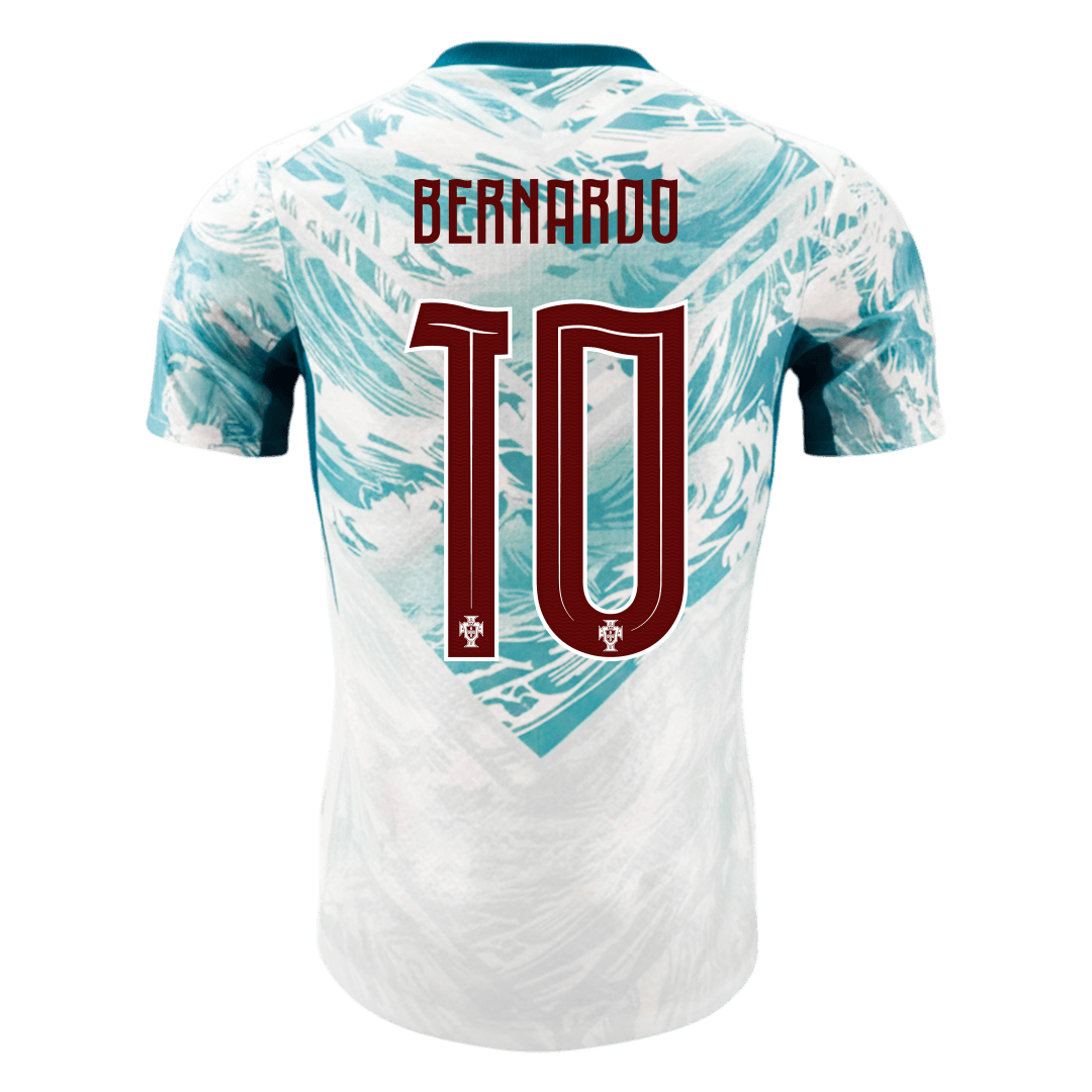 Portugal World Cup 2026 Vieras Pelipaita (Player Version) Miesten BERNARDO #10