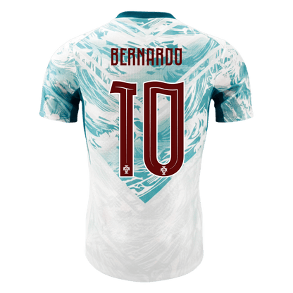 Portugal World Cup 2026 Vieras Pelipaita (Player Version) Miesten BERNARDO #10