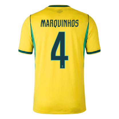 Brazil World Cup 2026 Koti Pelipaita Miesten MARQUINHOS #4