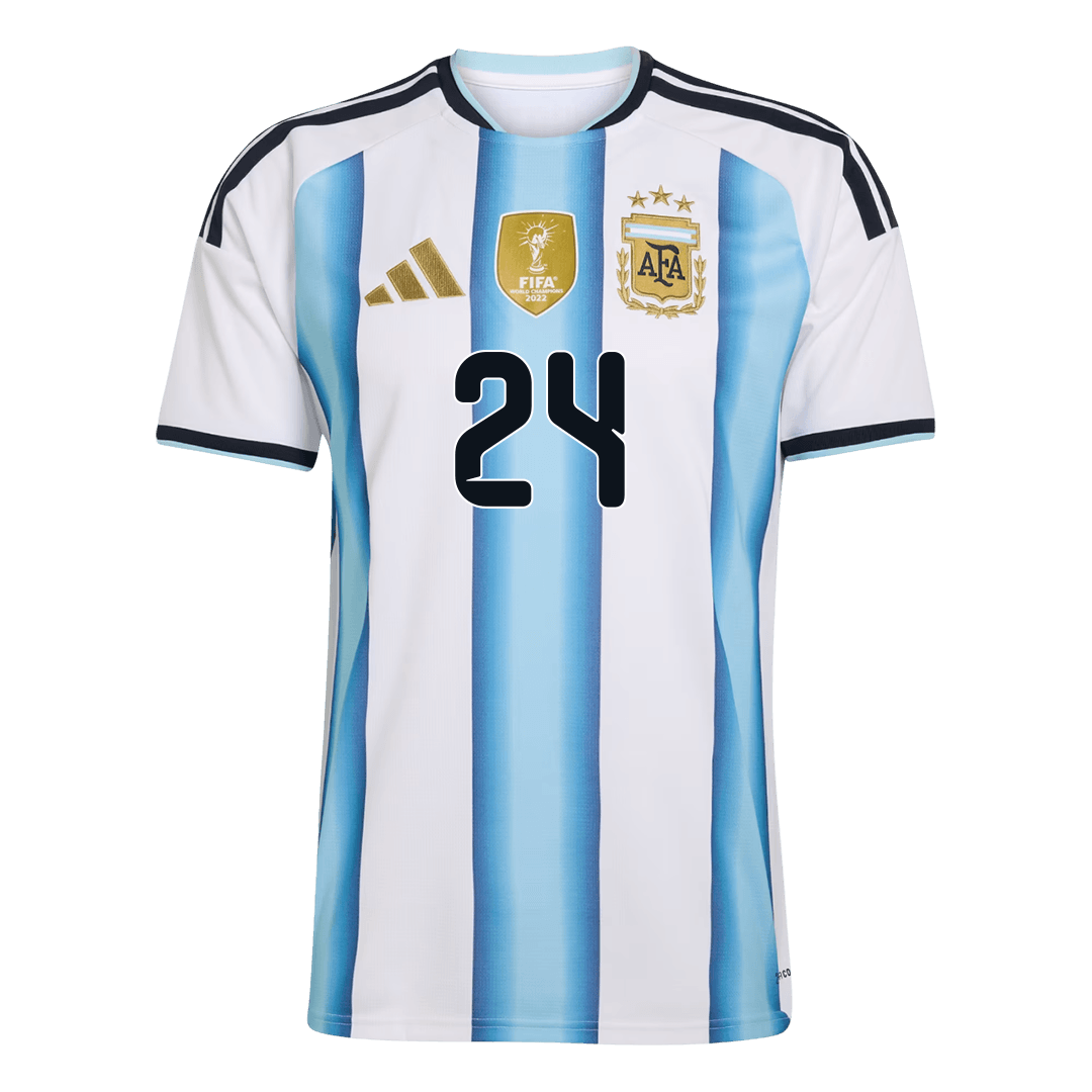 Argentina World Cup 2026 Koti Pelipaita Miesten E. FERNANDEZ #24 [PREMIUM]