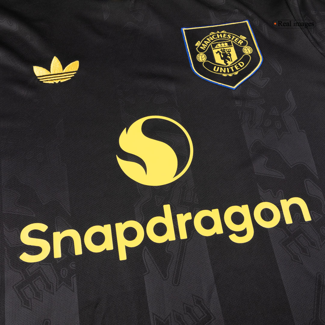 Manchester United 2025/26 Kolmas Pitkähihainen pelipaita Miesten
