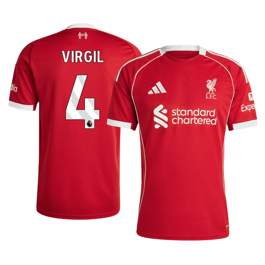 Liverpool 2025/26 Koti Pelipaita Miesten VIRGIL #4