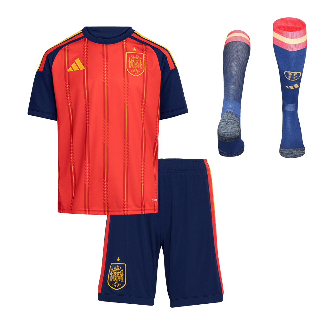 Spain World Cup 2026 Koti Lasten täydellinen peliasu