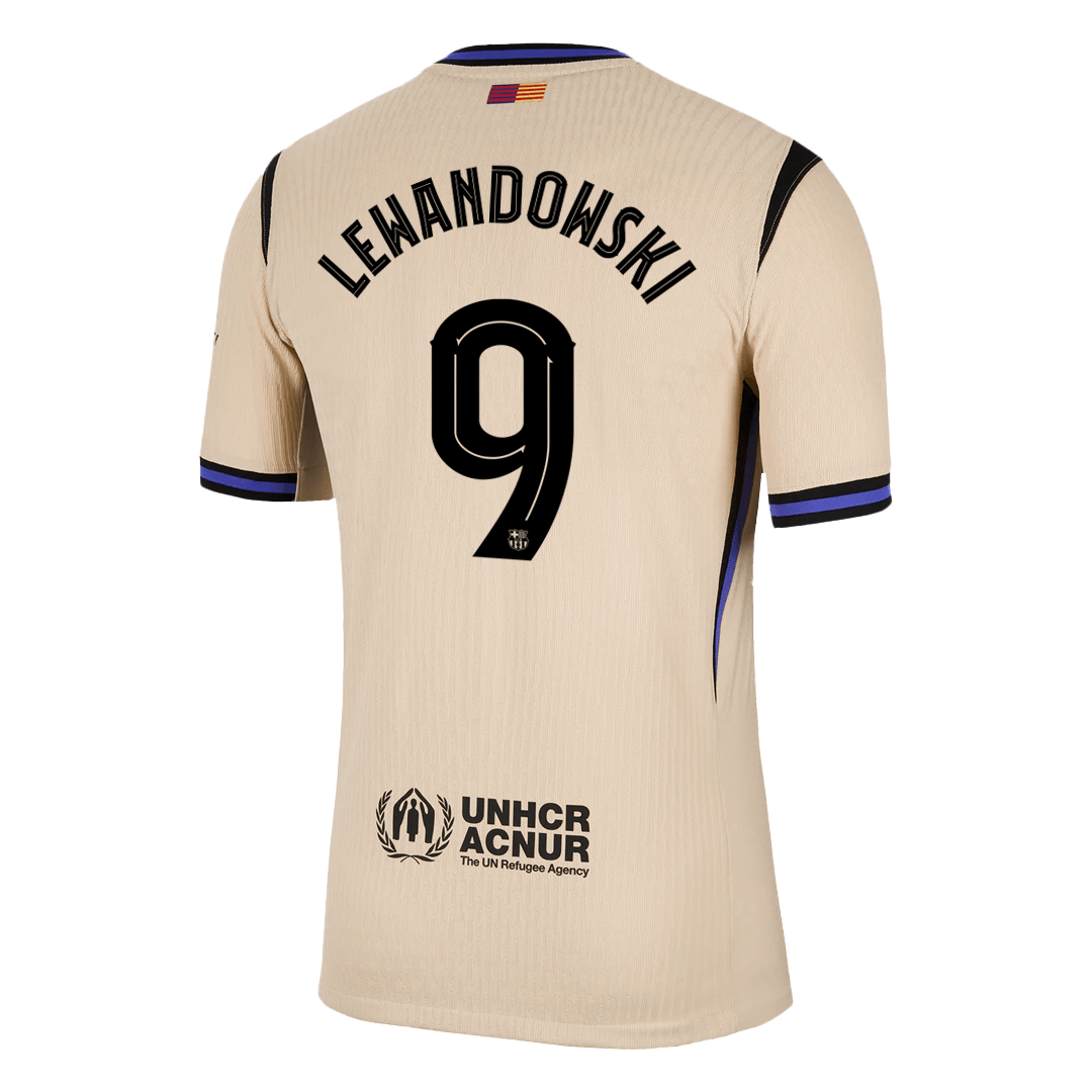 Barcelona 2025/26 UCL Vieras Pelipaita (Player Version) Miesten LEWANDOWSKI #9