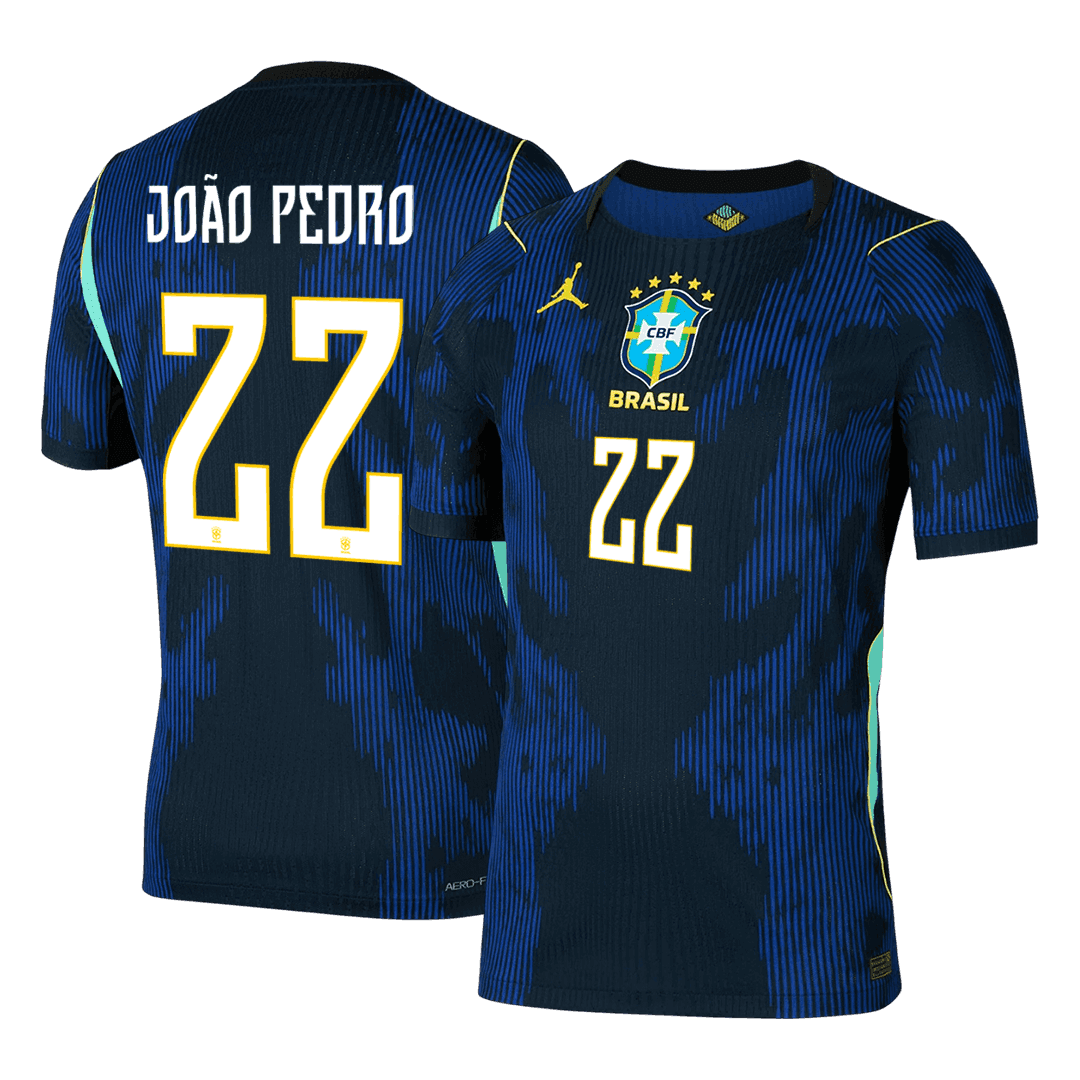 Brazil World Cup 2026 Vieras Pelipaita (Player Version) Miesten JOÃO PEDRO #22