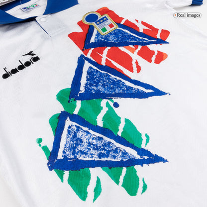 Italy 1994 Ottelua edeltävä Retro-pelipaita Miesten