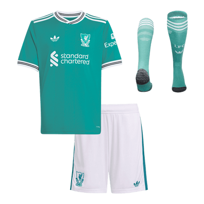 Liverpool 2025/26 Kolmas Lasten täydellinen peliasu